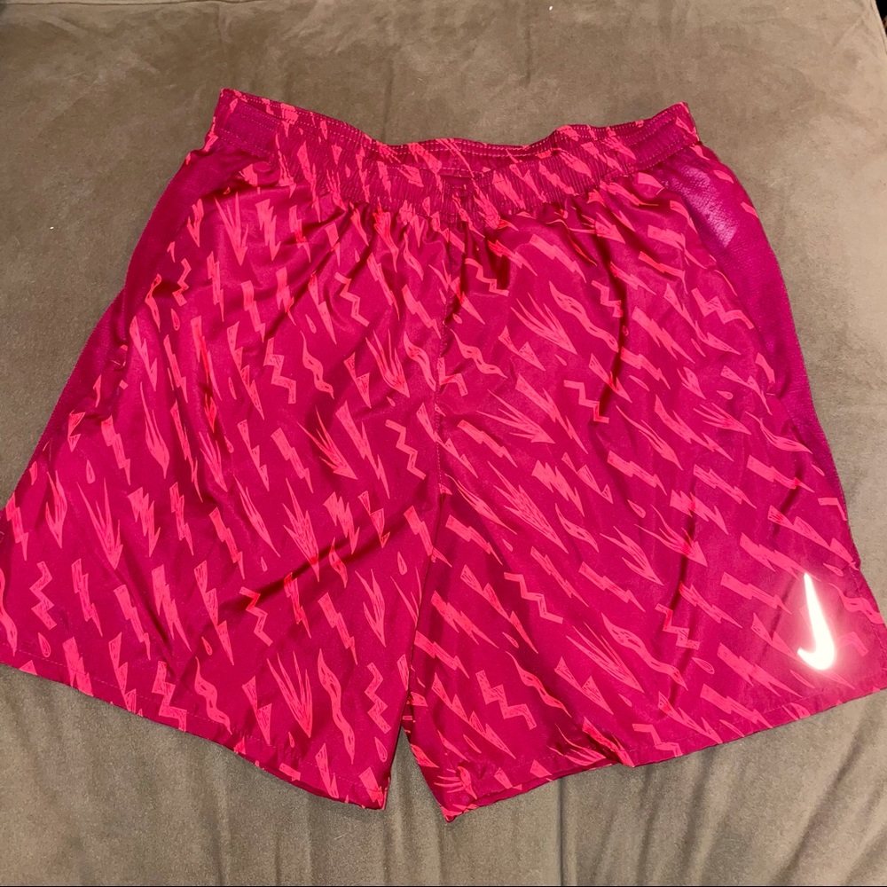 Nike Red Lightning running shorts